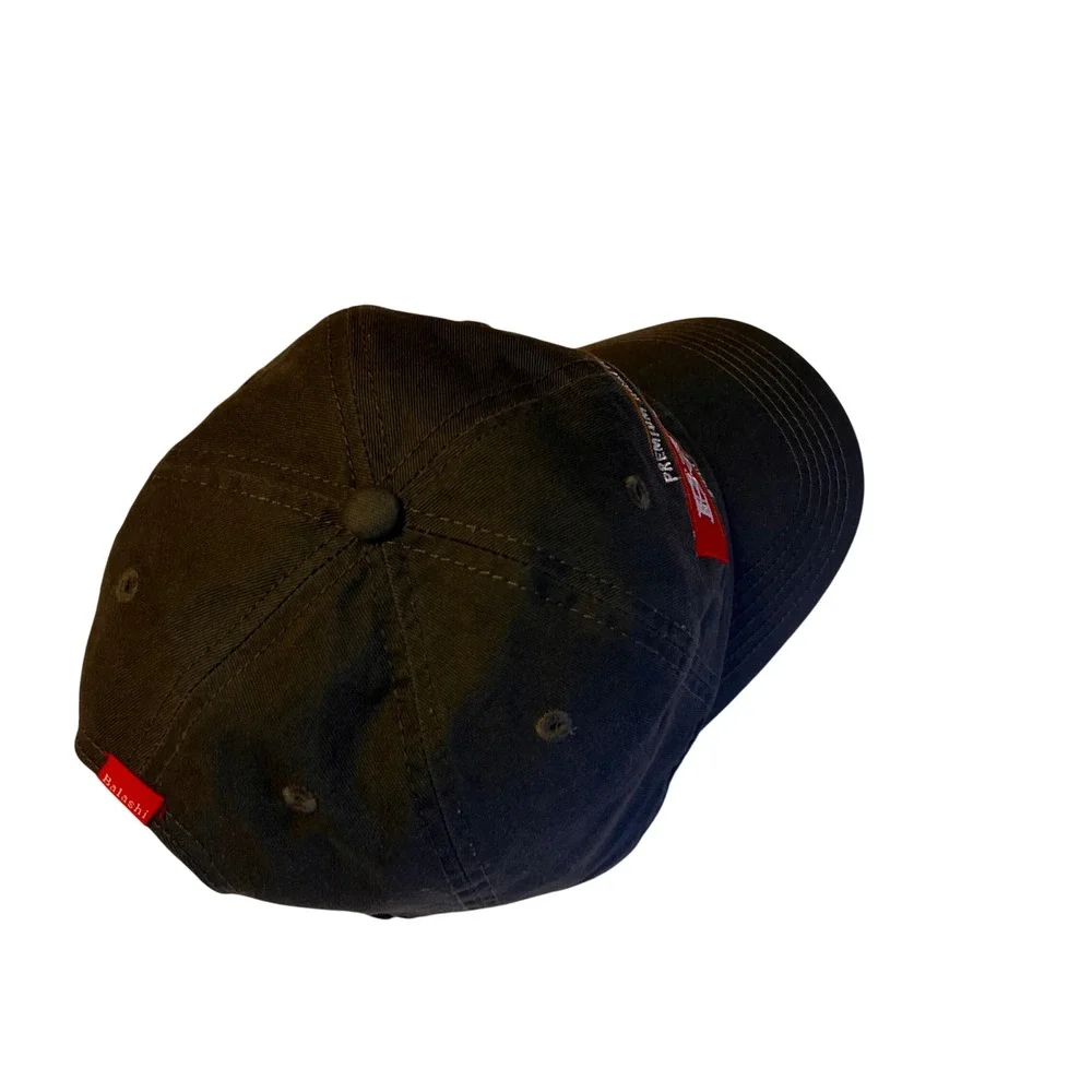 Balashi Beer Aruba Premium Pilsner Baseball Hat Mens Gray Cotton Adjustable Cap